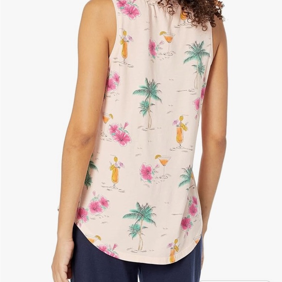 PJ Salvage Pink Dream Tropical Tank Top NWT - Picture 8 of 8